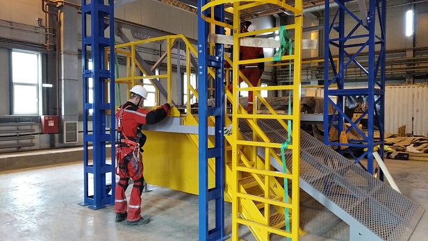 г. Чита. Учебный полигон "АЛЬПИНИСТ" 03-02 установлен  в "Норильский никель" г. Чита. Учебный полигон "АЛЬПИНИСТ" 03-02 установлен  в "Норильский никель"